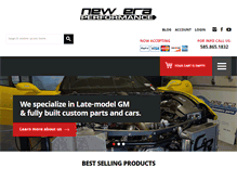 Tablet Screenshot of neweraperformanceparts.com